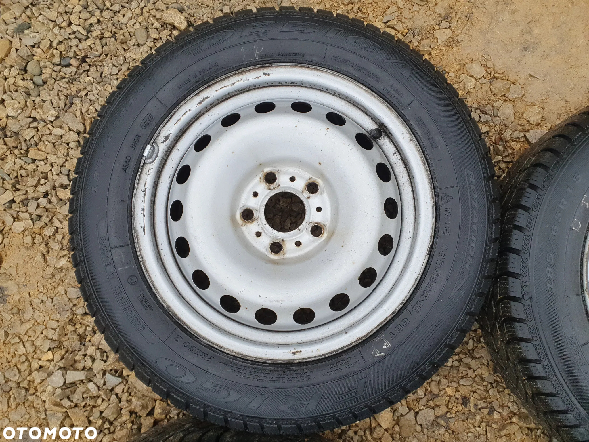 4x KOŁA ZIMOWE 15 5x108 OPONY DĘBICA FRIGO 2 185/65/R15 KOMPLET 4 SZTUKI 2020R CITAN KANGOO - 5