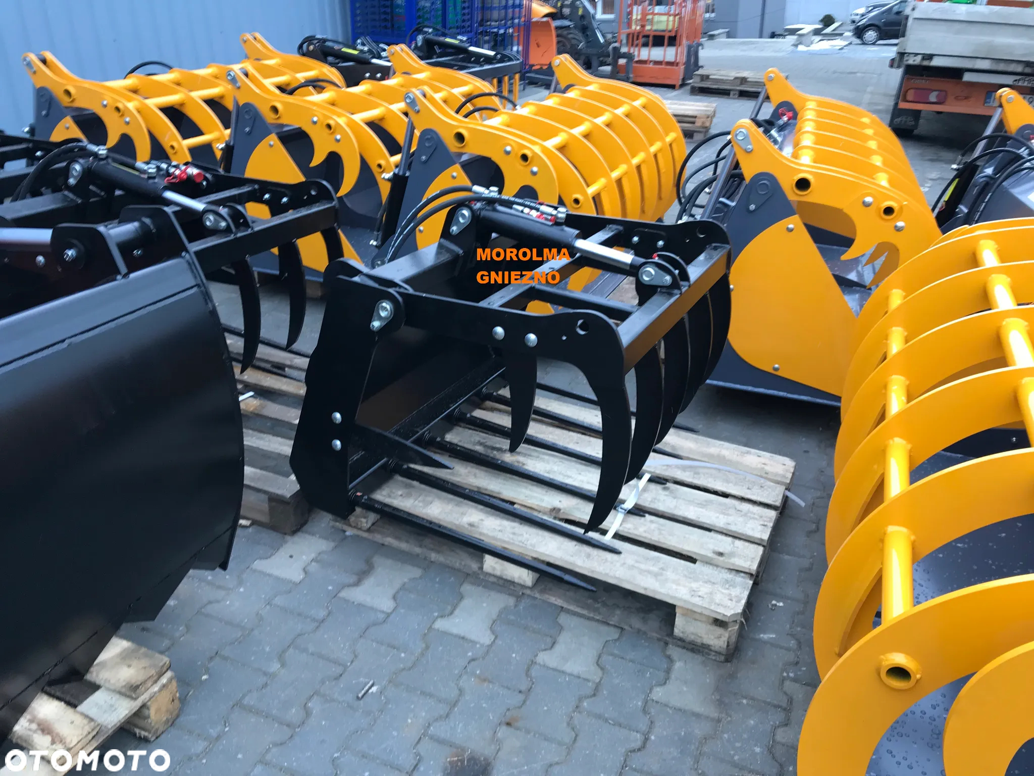 Szufla do zadawania pasz z frezem hydraulicznym szypa łyżka dozująca - 13