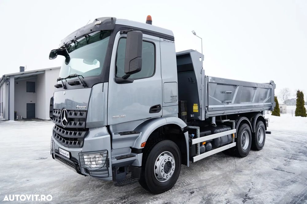 Mercedes-Benz BASCULATOR / HYDROBLANCING / BORDMATIC / EURO 6 / - 14