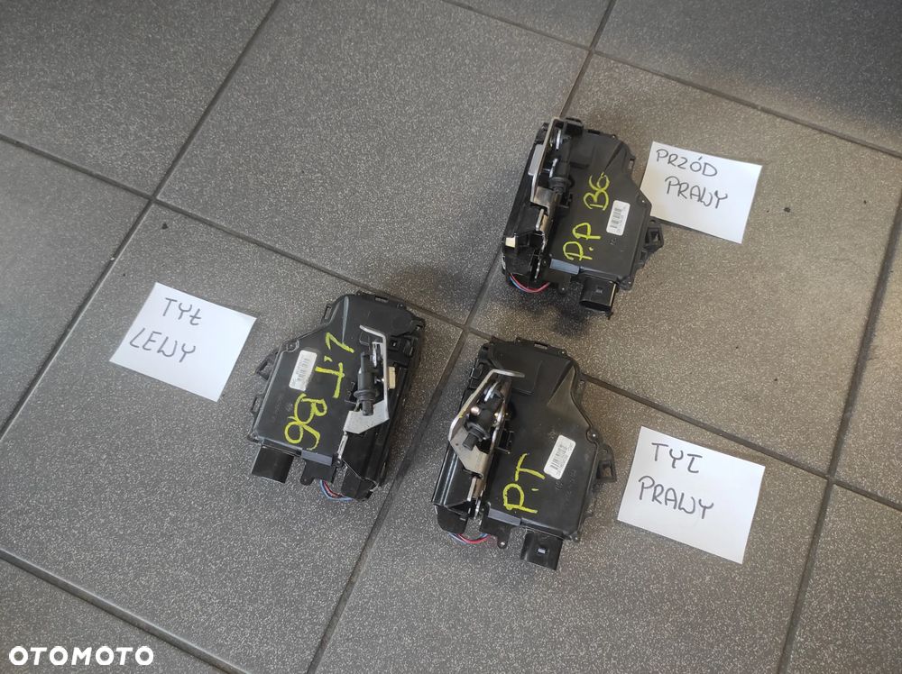 AUDI A4 B6 A6 C5 ZAMEK DRZWI PRZÓD PRAWY TYLNY TYŁ PRAWY LEWY KOMBI AVANT SEDAN 8E1837016C 8E0839015C 8E0839016C SPRAWNE GWARANCJA WYSYŁKA !!!!! - 1