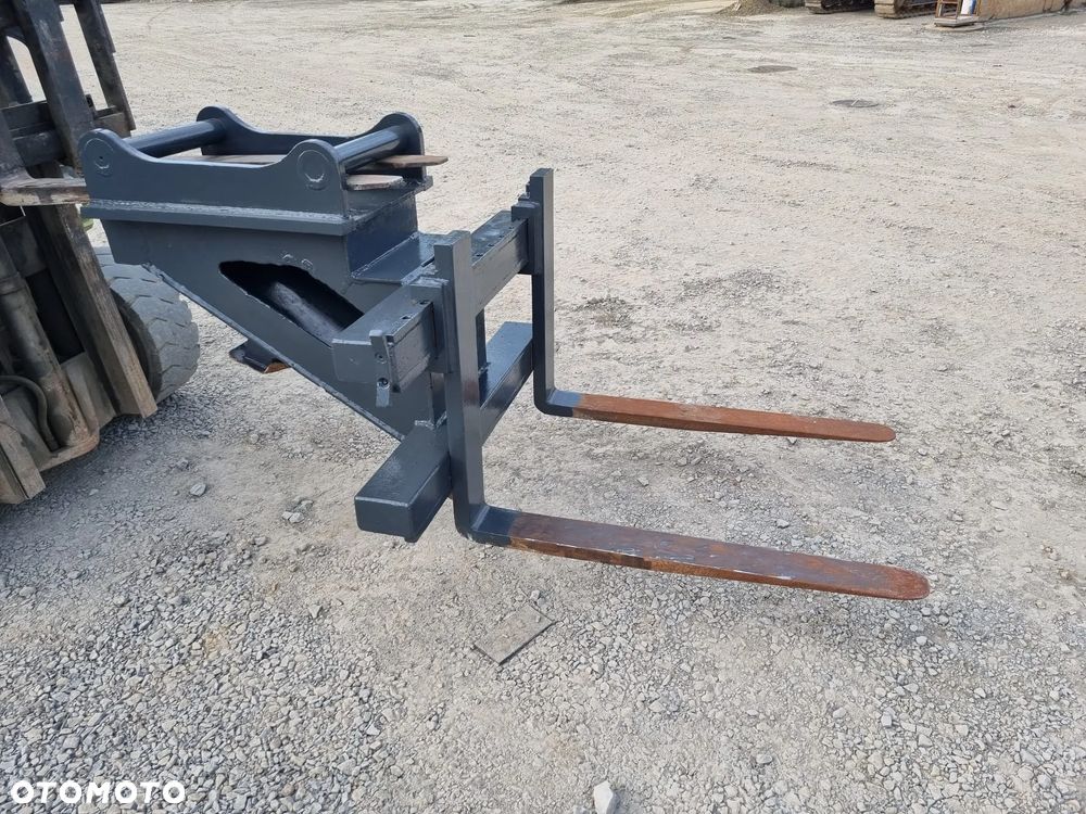Widły do palet złącze S70 do koparki koparka paletowe paleciak - 4