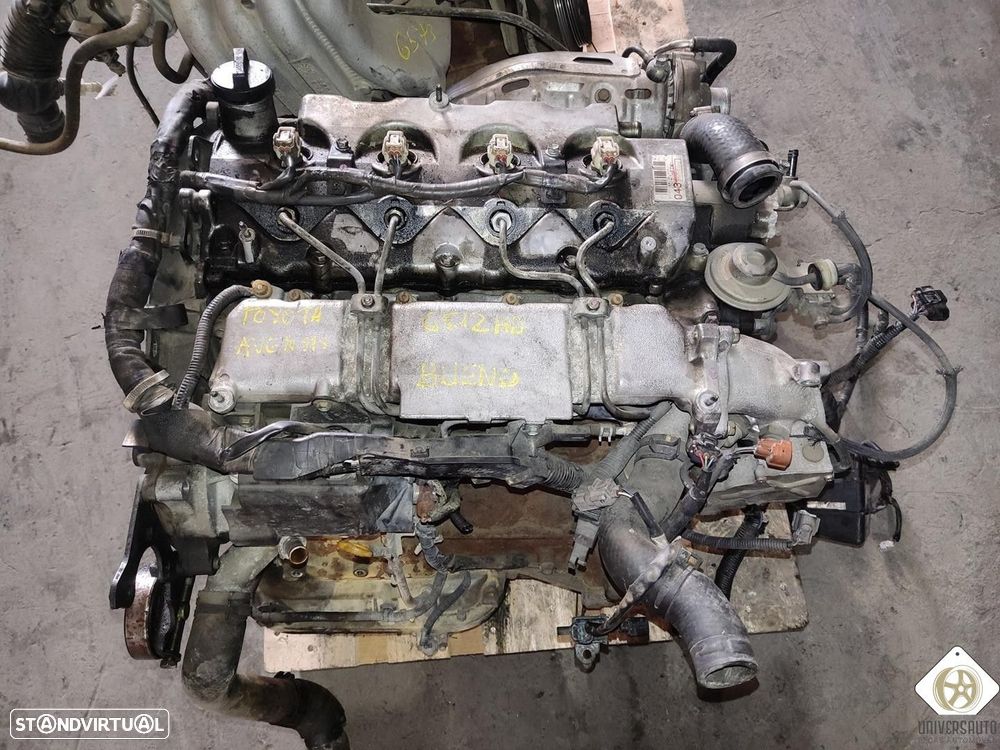 MOTOR COMPLETO TOYOTA AVENSIS 2000 - 8