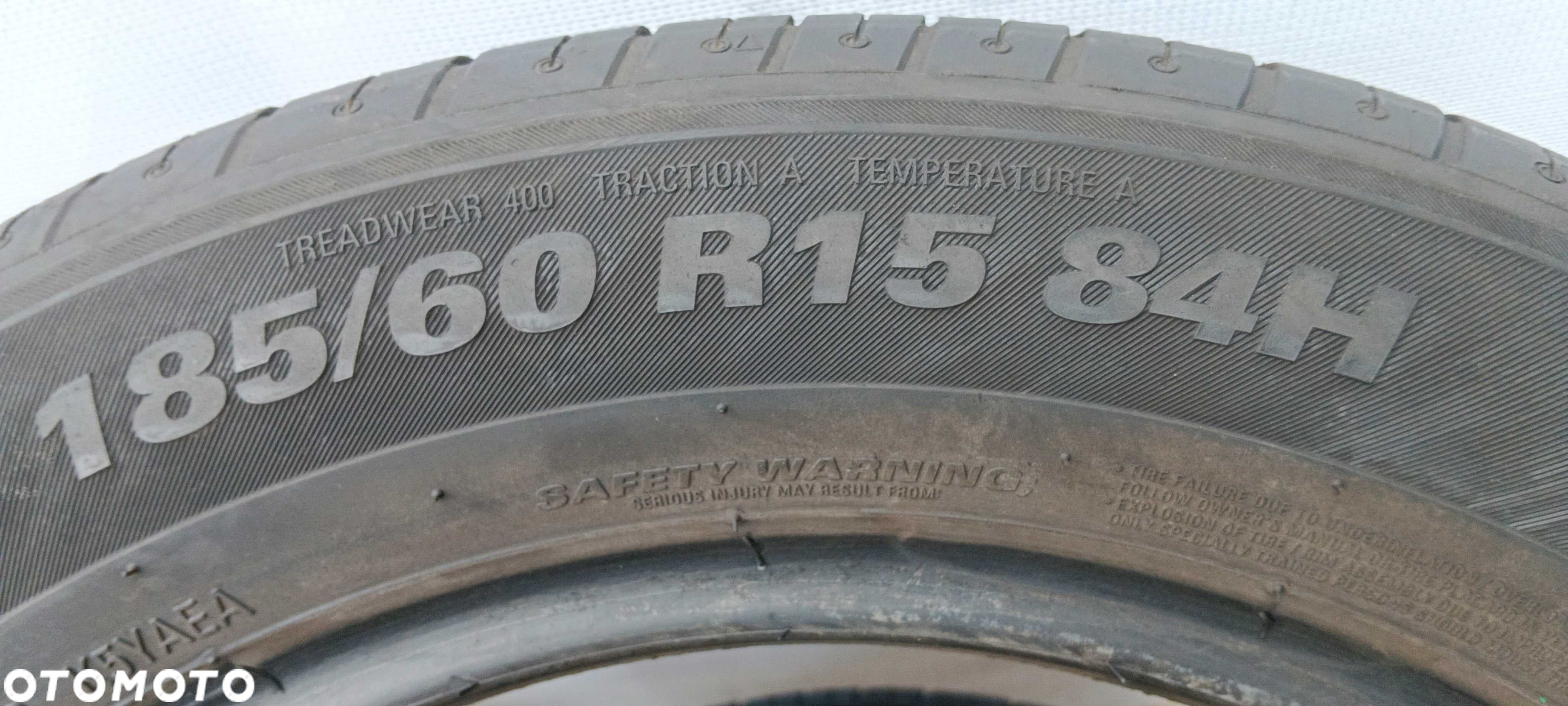 K907340L PARA 185/60R15 84H Kumho EcoWing ES31 dot.4620 ZOSTAŁO 2SZT - 7