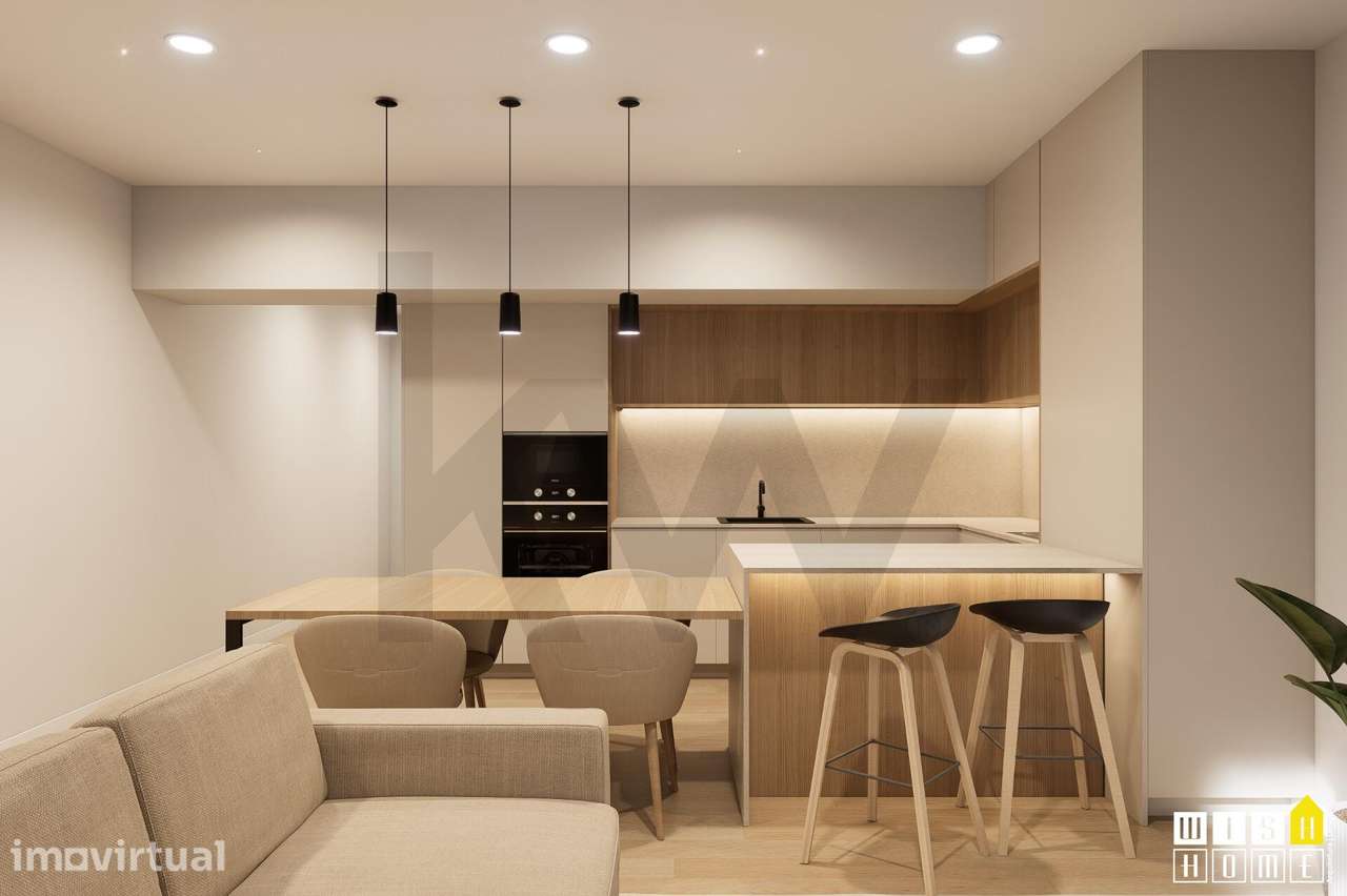 Apartamento T3 Totalmente Remodelado na zona de Antes, Mealhada - Grande imagem: 2/16