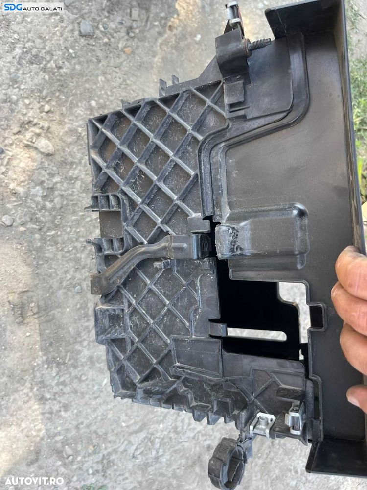 Capac Suport Carcasa Acumulator Baterie Renault Megane 3 2008 - 2016 Cod 244460002R 244460010R [C7665] - 4