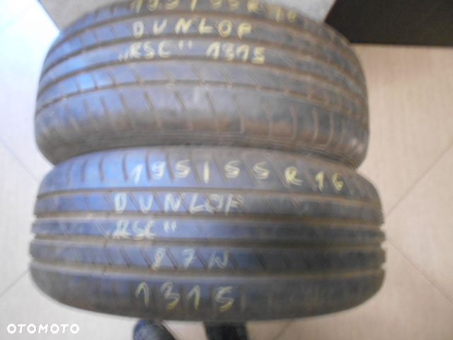 Opony 195/55r16 dunlop sp sport maxx tt rsc dsst run falt 7,6mm lato para - 1
