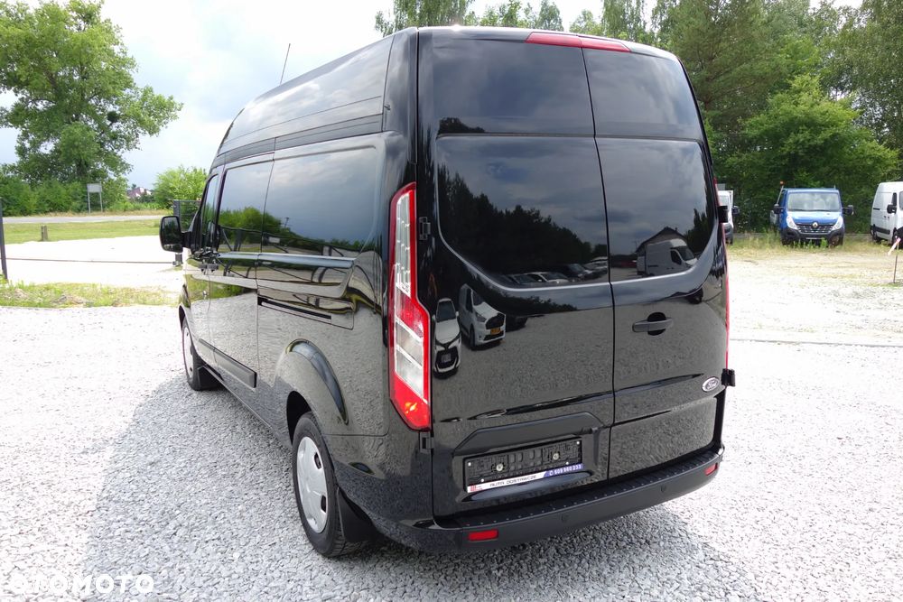 Ford Transit  Custom Automat 2.0 Ecoblue 130 KM Klima Webasto  2 x Drzwi Boczne - 17