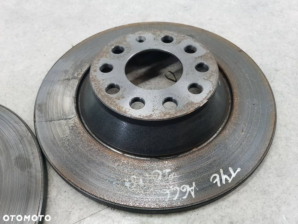 TARCZE HAMULCOWE TYŁ AUDI A6 C6 08884321  BREMBO 2.0 TFSI - 4