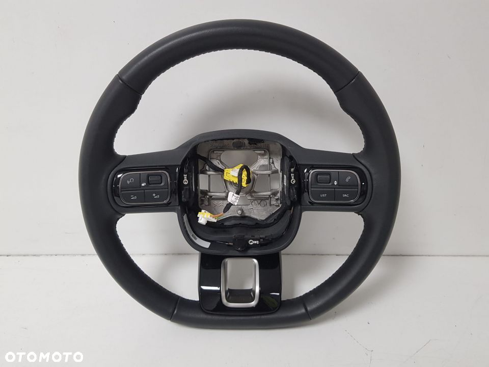 KIEROWNICA MULTIFUNKCYJNA SKÓRA SKÓRZANA CITROEN C3 III 98164326ZD 16- - 1