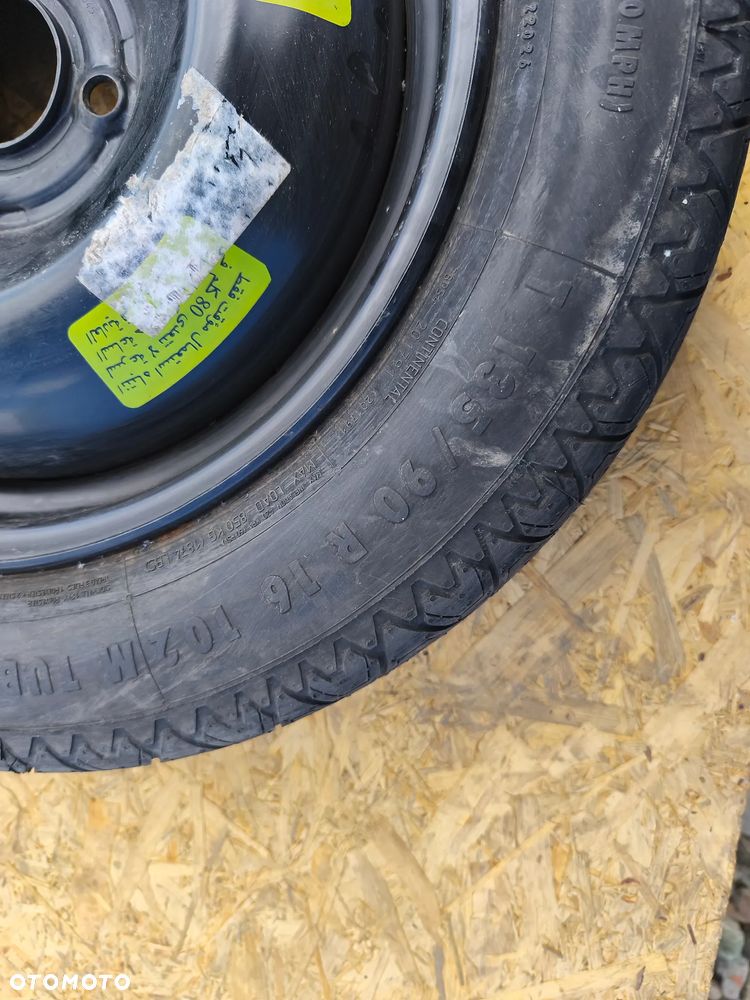 KOŁO DOJAZDOWE ZAPASOWE 125/90R16 16 CALI 4X108 CITROEN PEUGEOT OPEL - 6