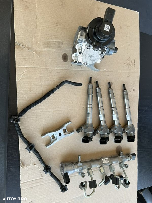 Kit injectie 2.0 tdi DTU injector pompa inalte rampa 05L130277m 05L130755 05L089 - 6
