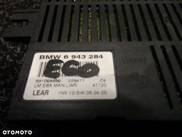 BMW E60 E61 E63 E64 MODUŁ STEROWNIK ŚWIATEŁ 6943284 RAF-AUTO CZĘŚCI BMW - 3