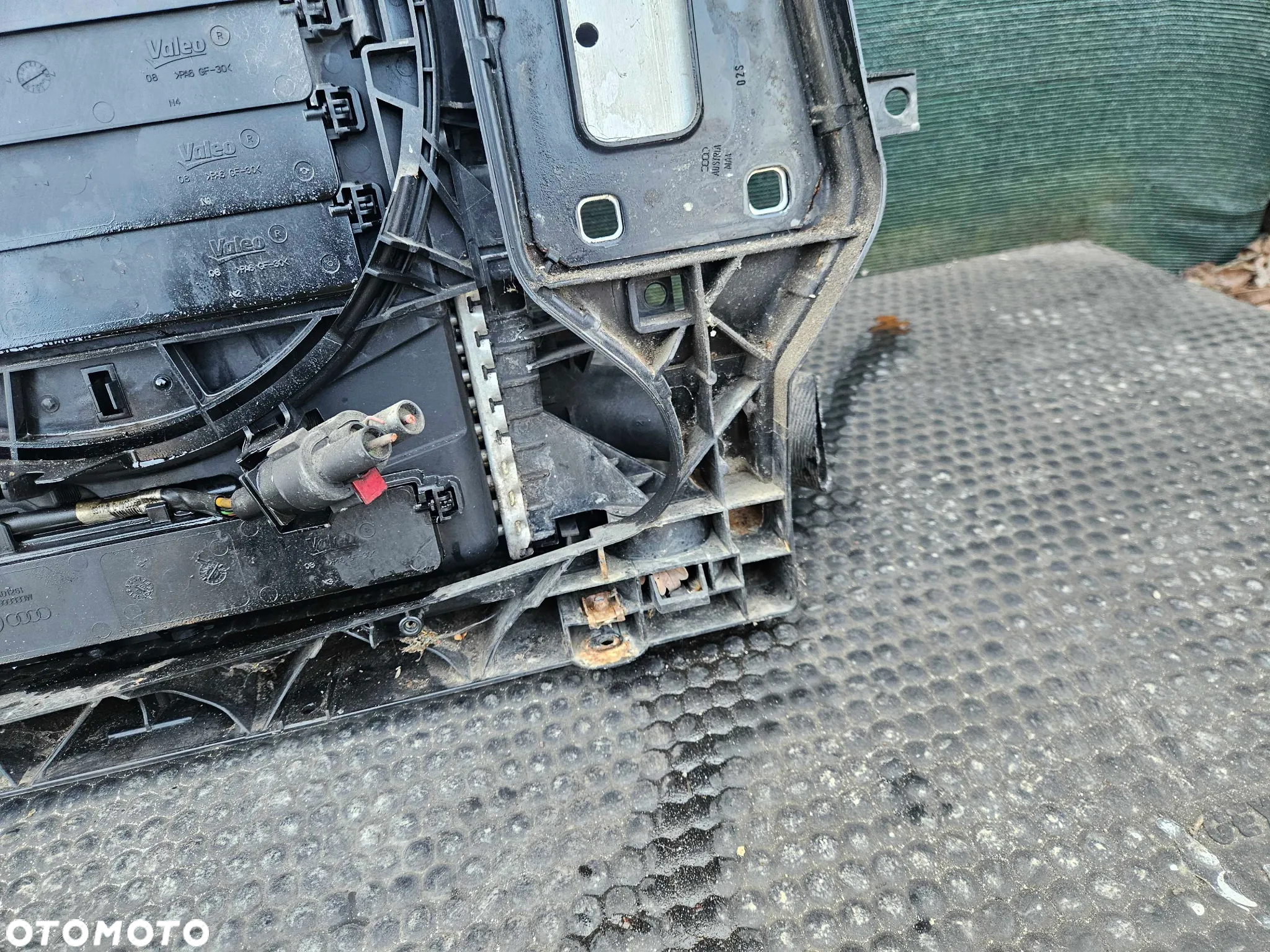 Pas Przedni Wzmocnienie Czołowe Belka Zderzaka Chłodnice Intercooler Wentylator 1.8 2.0 TFSI 2.0 TDI AUDI A4 B8 - 36