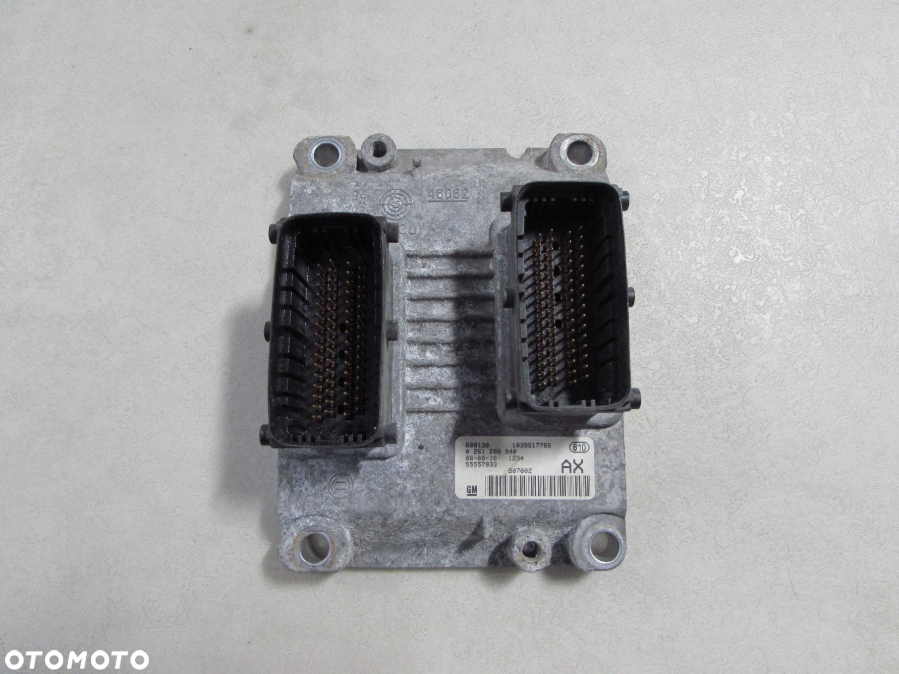 OPEL CORSA D 1.2 KOMPUTER STEROWNIK ECU SILNIKA 55557933 0261208940 AX - 2