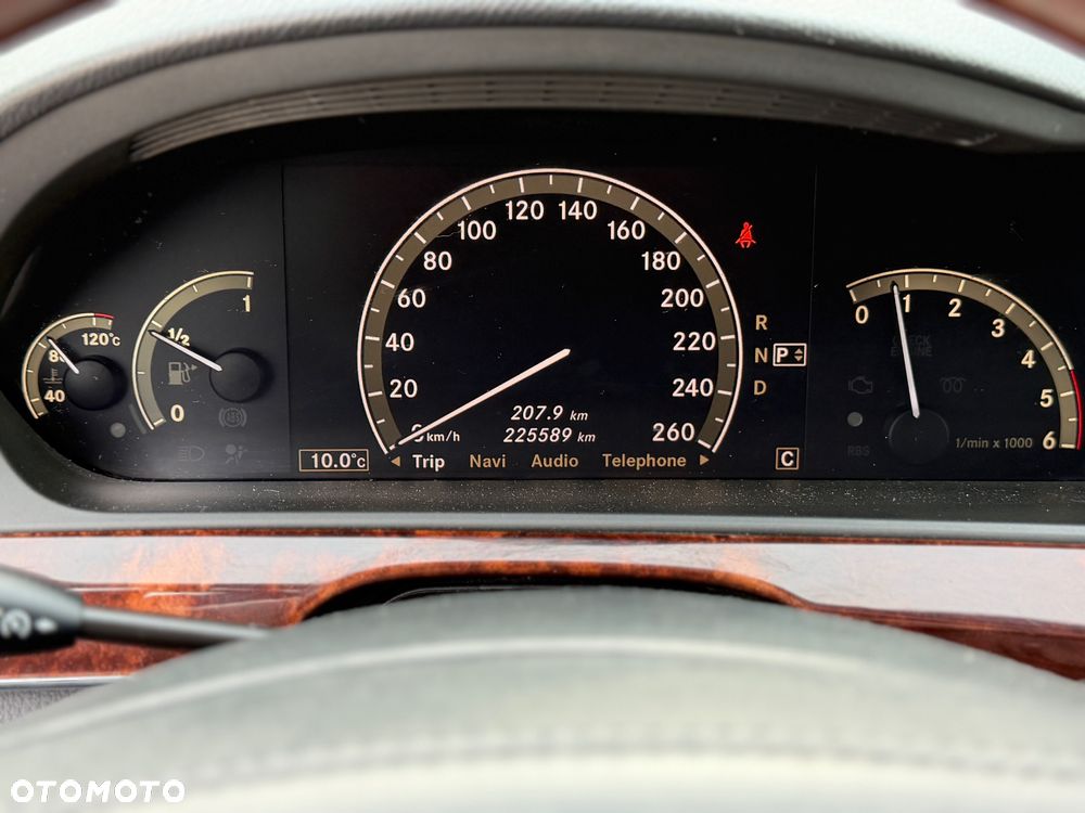 Mercedes-Benz Klasa S 320 CDI DPF 7G-TRONIC BlueEFFICIENCY - 13