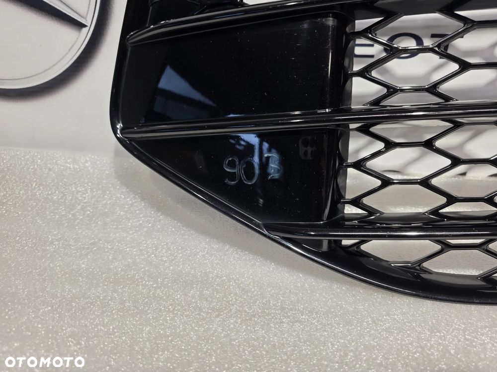 AUDI Q7 4L0 LIFT 09-15 S-LINE V12 W12 LEWA / PRAWA KRATKA BOCZNA ZDERZAKA PRZEDNIEGO PRZÓD NR 4L0807676B / 4L0807675B NR AUKCJI KB90 - 14