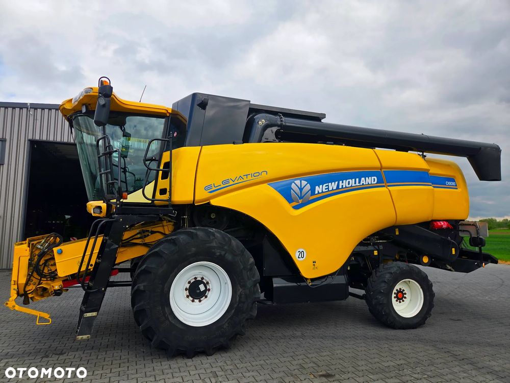 New Holland CX 8080 2008 rok, heder 7,5 vario, Nie Malowany, Stan Bardzo Dobry - 4