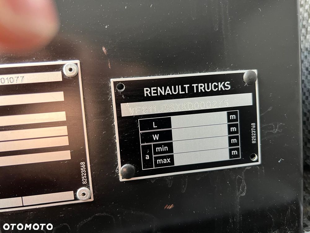 Renault T440 T 440 solówka  2019 BURTO FIRANKA winda 9,1 M wron-pol - 25