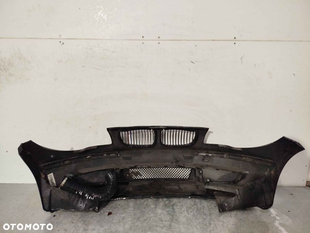 + ZDERZAK PRZÓD PRZEDNI BMW E87 SERIA 1 SCHWARZ 2 II CZARNY - 5