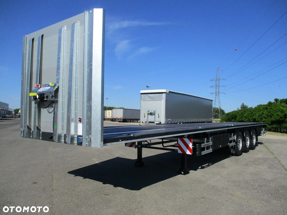 Schwarzmuller Naczepa platforma do przewozu mat. budowlanych - 1