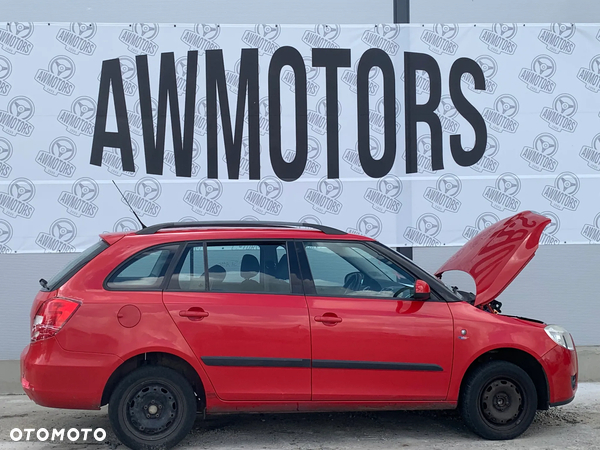 SKODA FABIA 2009 *SAMOCHÓD NA CZĘŚCI* 1508 MASKA LAMPA DRZWI LUSTERKO ZDERZAK GRILL BŁOTNIK KLAPA BELKA PRAWE LEWE PRZÓD TYŁ