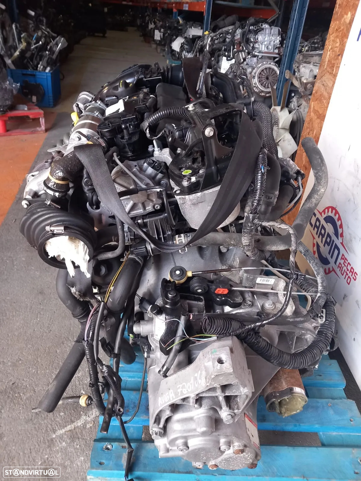 Motor Ford Focus III 1.6 TDCI Ref: T3DB - 4