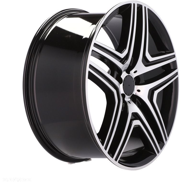 4x Felgi 21 m.in. do MERCEDES EQE X294 EQS V297 GL X164 X166 GLS X167 ML W166 AMG - BK206 (BY157) - 8