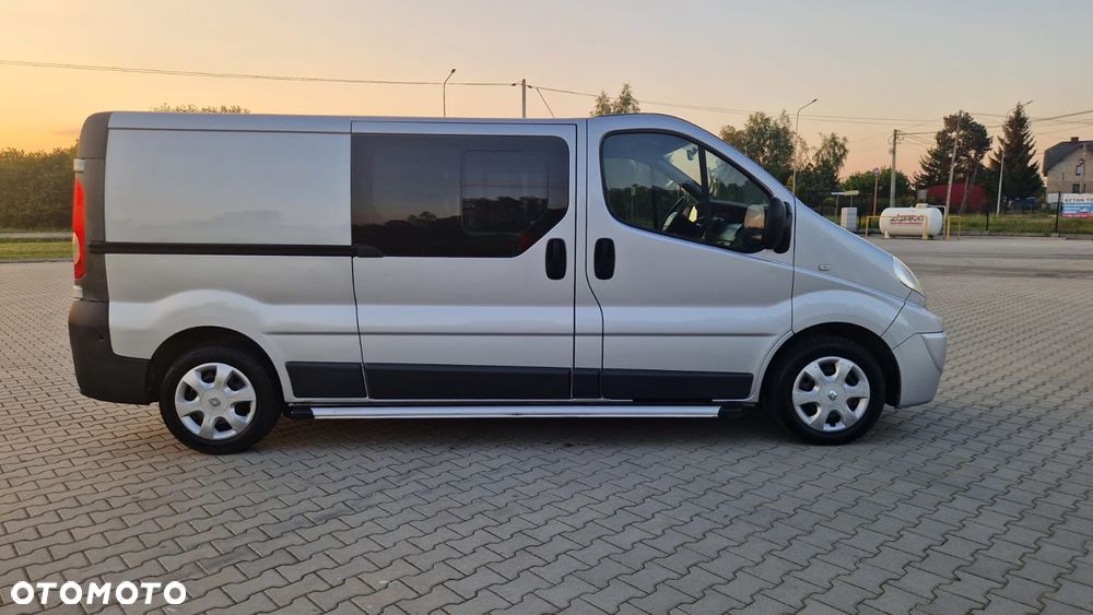 Renault TRAFIC L2H1 Długi Klima Elektryka Kamera Tempomat Dubel Kabina 6os Brygadówka - 4