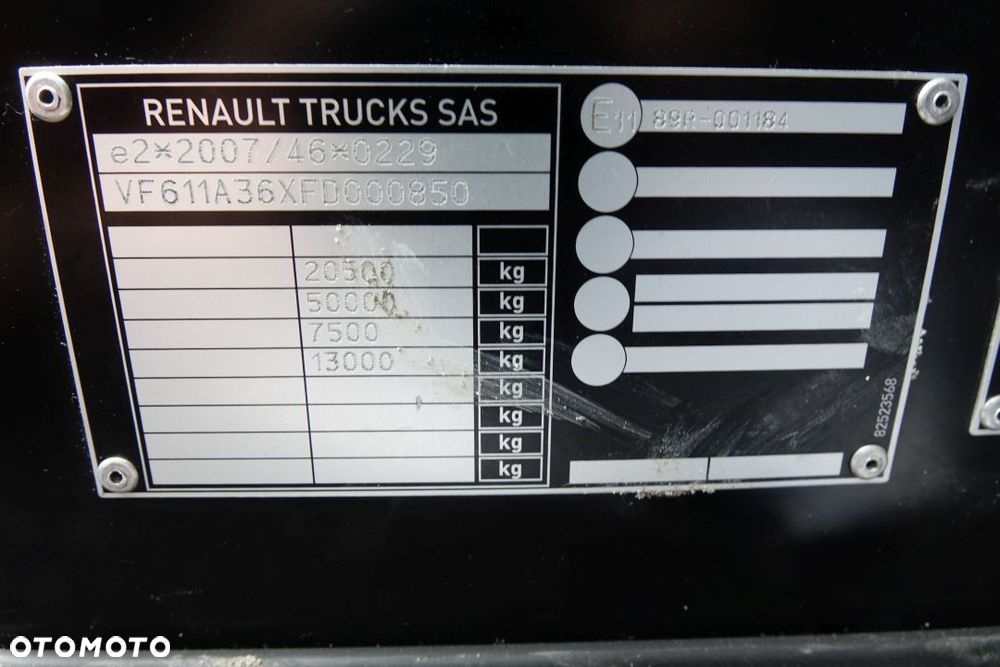 Renault GAMA T440 / STANDARD / EURO 6 /  AUTOMAT / LODÓWKA / 2 ZBIORNIKI / 13 LITRÓW - 25