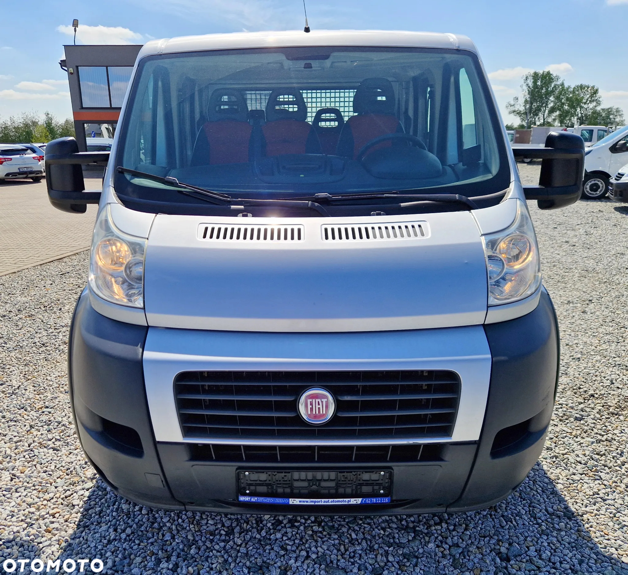 Fiat DUCATO 2,3 MJT 130 KONNA DOKA BRYGADÓWKA 7 OSBOWA 3,5M SKRZYNIA WEBASTO KAMERA MAX 16 KOŁA GWARANCJA - 8