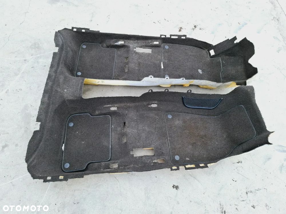 Dywan Wykładzina Dywaniki Podłoga Brąz Brązowy Audi A6 C6 Allroad 4F1863021 - 1