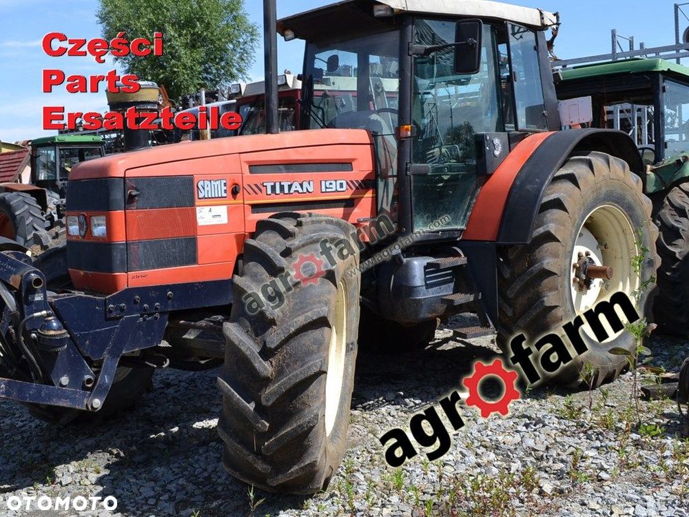 Same Titan 190 części, skrzynia biegów, silnik - 1