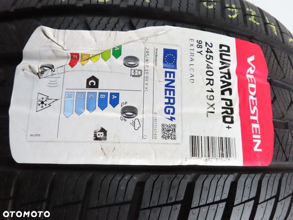 245/40R19 OPONA CAŁOROCZNA Vredestein Quatrac Pro+ 98Y XL - 7