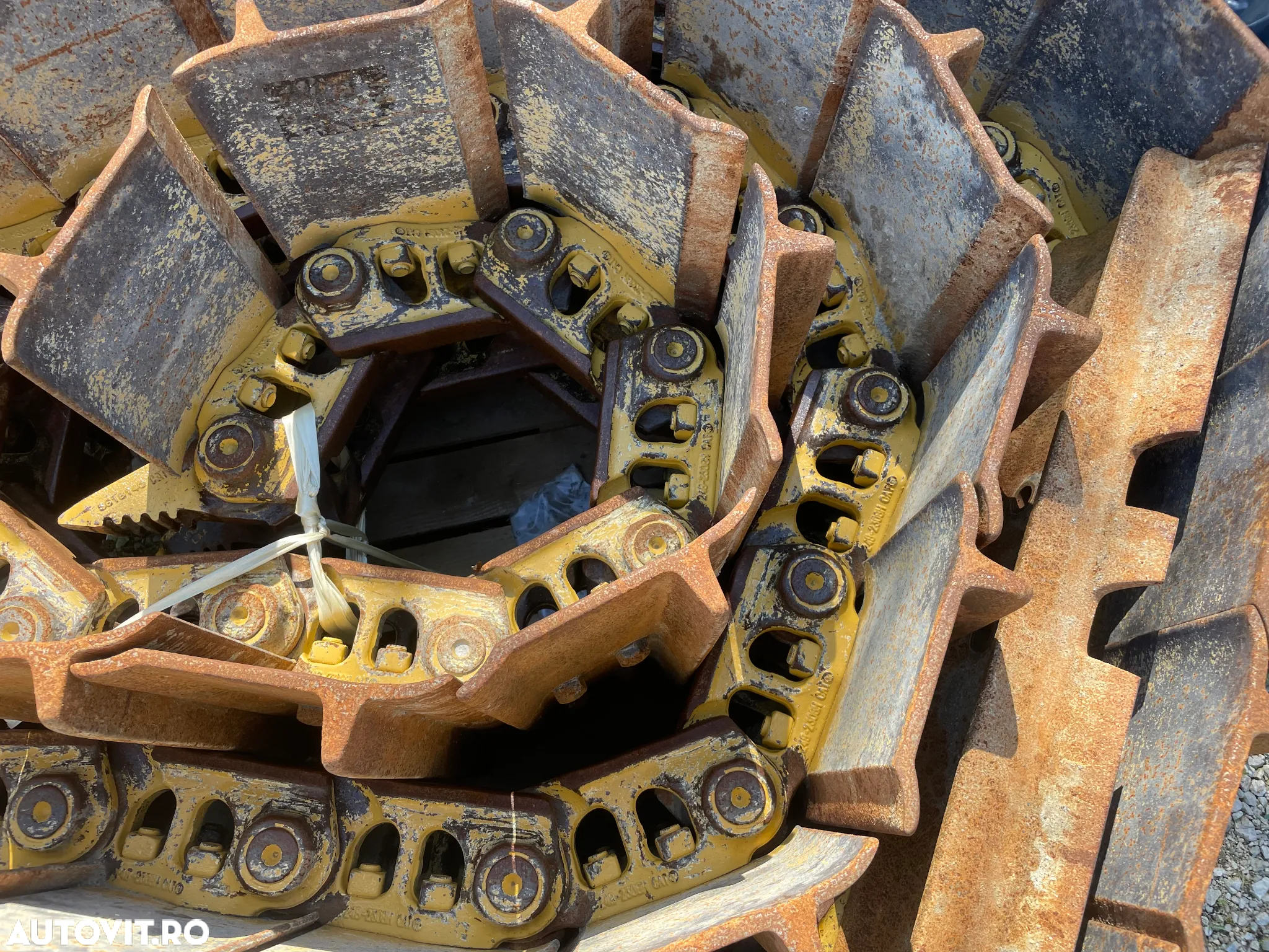 Lant Senile Buldozer Caterpillar D6 cu papuci - 4