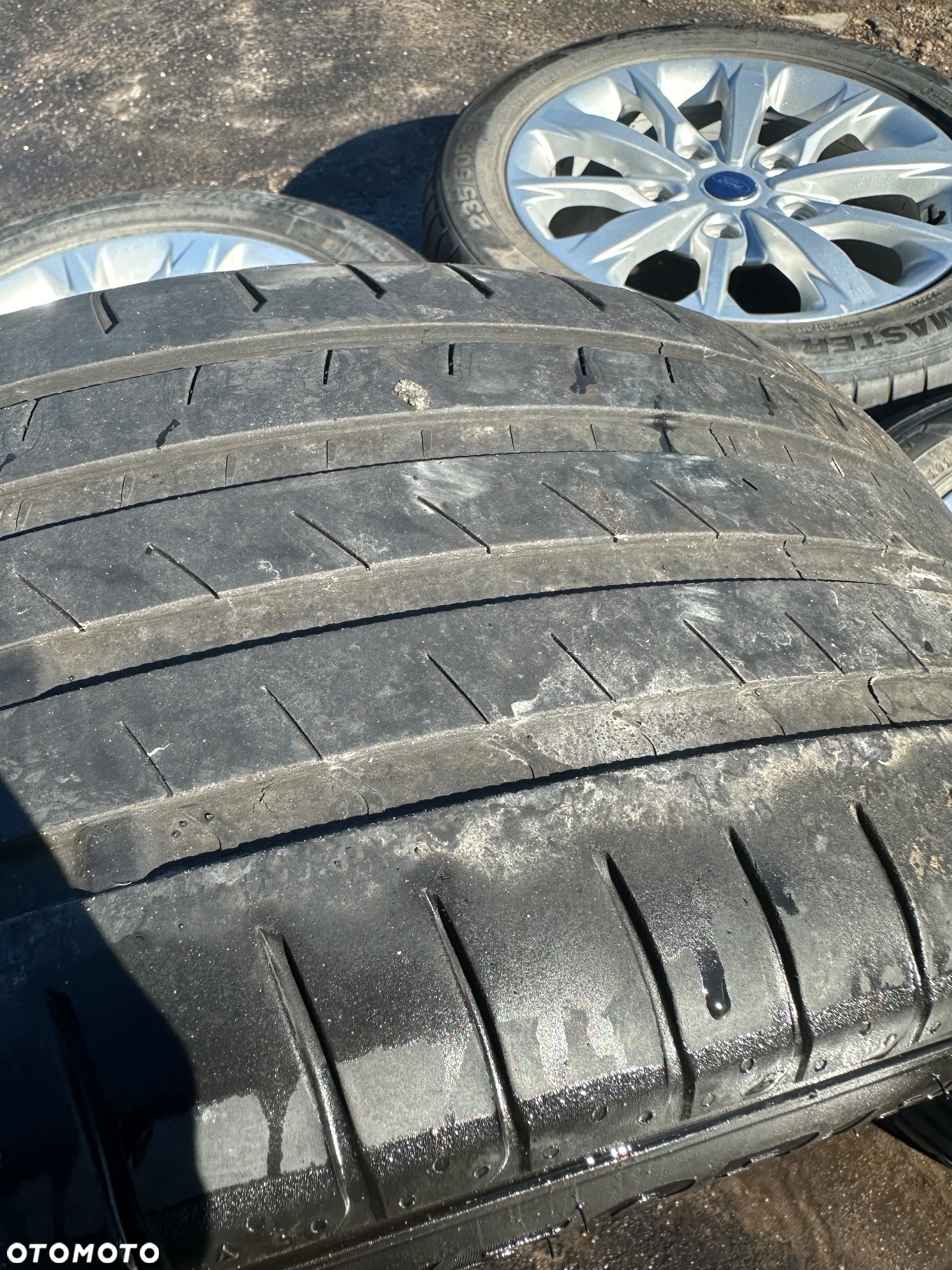 ALUFELGI KOŁA FORD TRANSIT 5X160 R18 NOWE OPONY. - 7