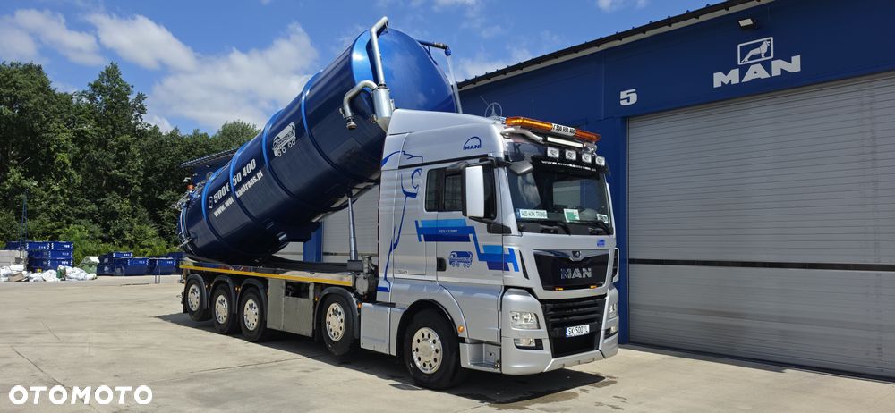 MAN TGX 43.580 10x4 asenizacyjny cysterna 32m3 DEMAG beczka zabudowa 2024 - 2