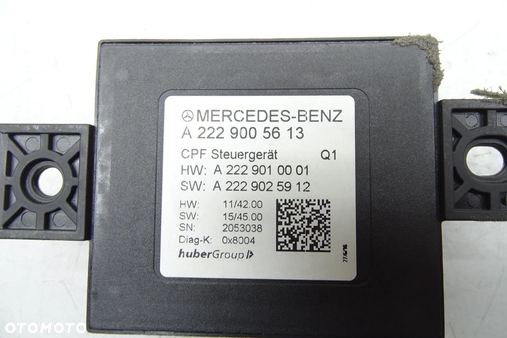 Mercedes C W205 S W222 Sterownik Moduł kamery A2229005613 - 3