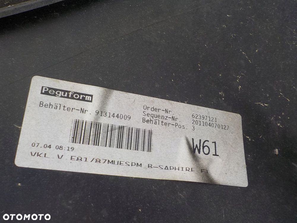 BMW 1 E81 E87 M PAKIETZDERZAK PRZÓD PRZEDNI - 2