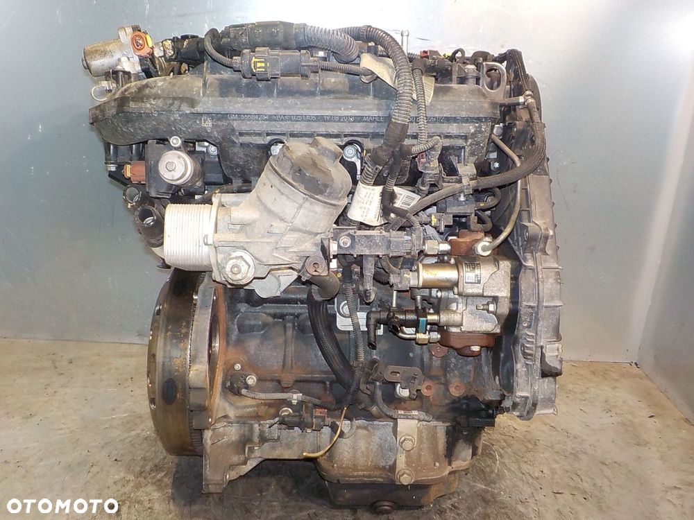 OPEL ASTRA J IV ZAFIRA B SILNIK KOMPLETNY 1.7 CDTI A17DTE PRZEBIEG 101 TYS - 6