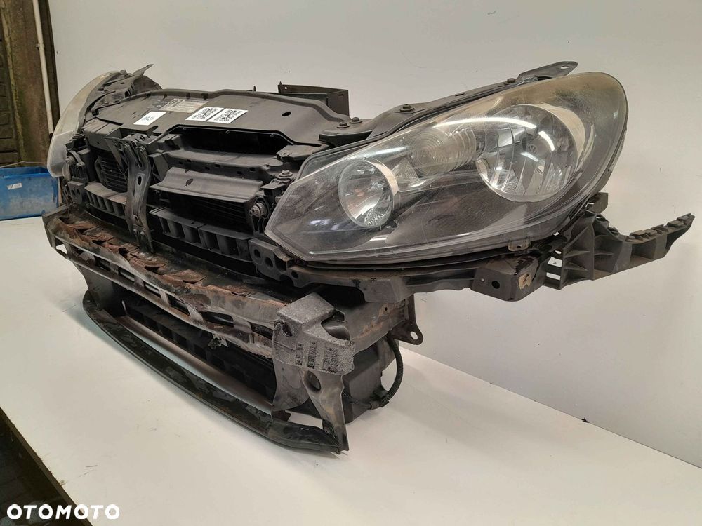 ^ PAS PRZEDNI VW VOLKSWAGEN GOLF 6 VI 2.0TDI DIESEL BELKA WZMOCNIENIE CZOŁOWE KOMPLET - 3