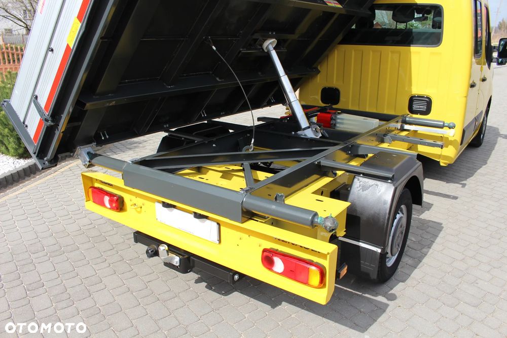 Renault MASTER / MOVANO / BRYGADÓWKA / DOKA / WYWROTKA / 6 OSÓB / POLSKI SALON / NISKI PRZEBIEG / - 14