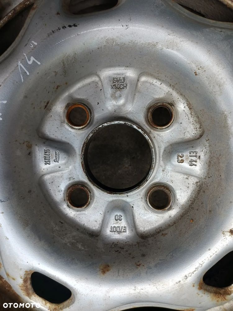 Felgi stalowe Mitsubishi Carisma 14 ET44 5½J X14CH - 2