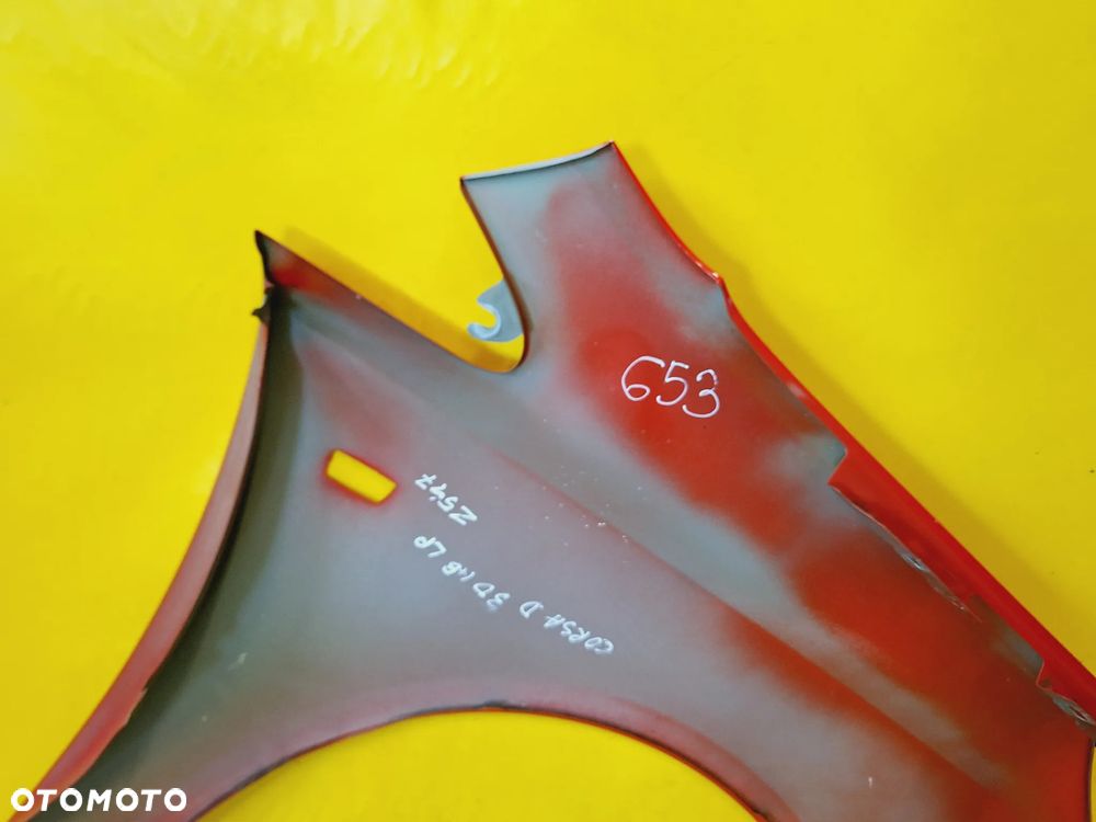 BŁOTNIK LEWY PRZÓD PRZEDNI OPEL CORSA D 3D HB 06-11 LAK: Z547 NR653 - 11