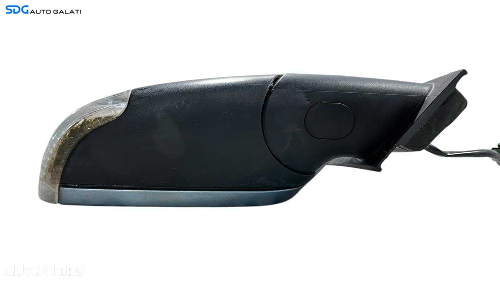 Oglinda Electrica Dreapta Volkswagen Touran 2003 - 2010 Culoare Albastru Deschis Cod 010744 [ L5711 ] - 8