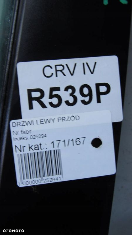 HONDA CR-V IV DRZWI LEWE PRZÓD R539P 12-16 - 4