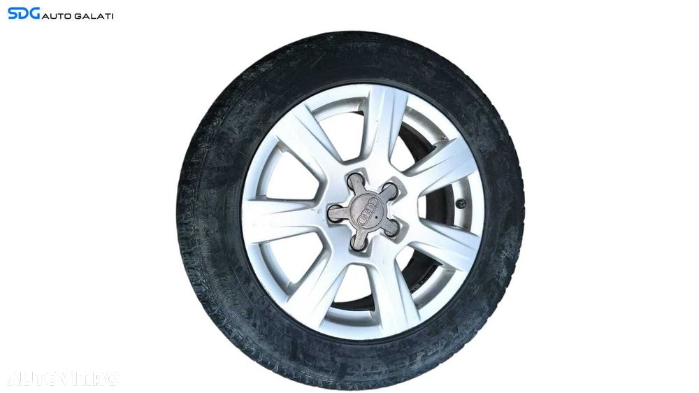 Janta Roata Aliaj 225 55 R15 7.5Jx16H2 ET45 Volkswagen Golf 5 2004 - 2008 Cod 8K0001025A [M9005] - 1