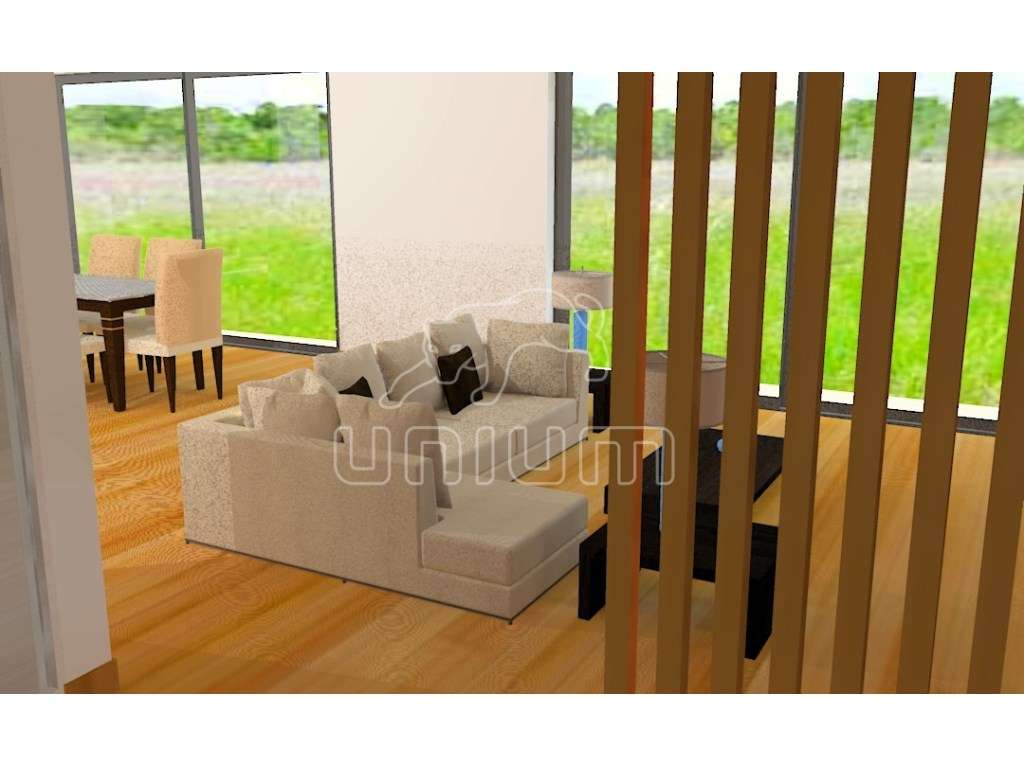 Moradia T3 com jardim em projeto - Grande imagem: 3/4