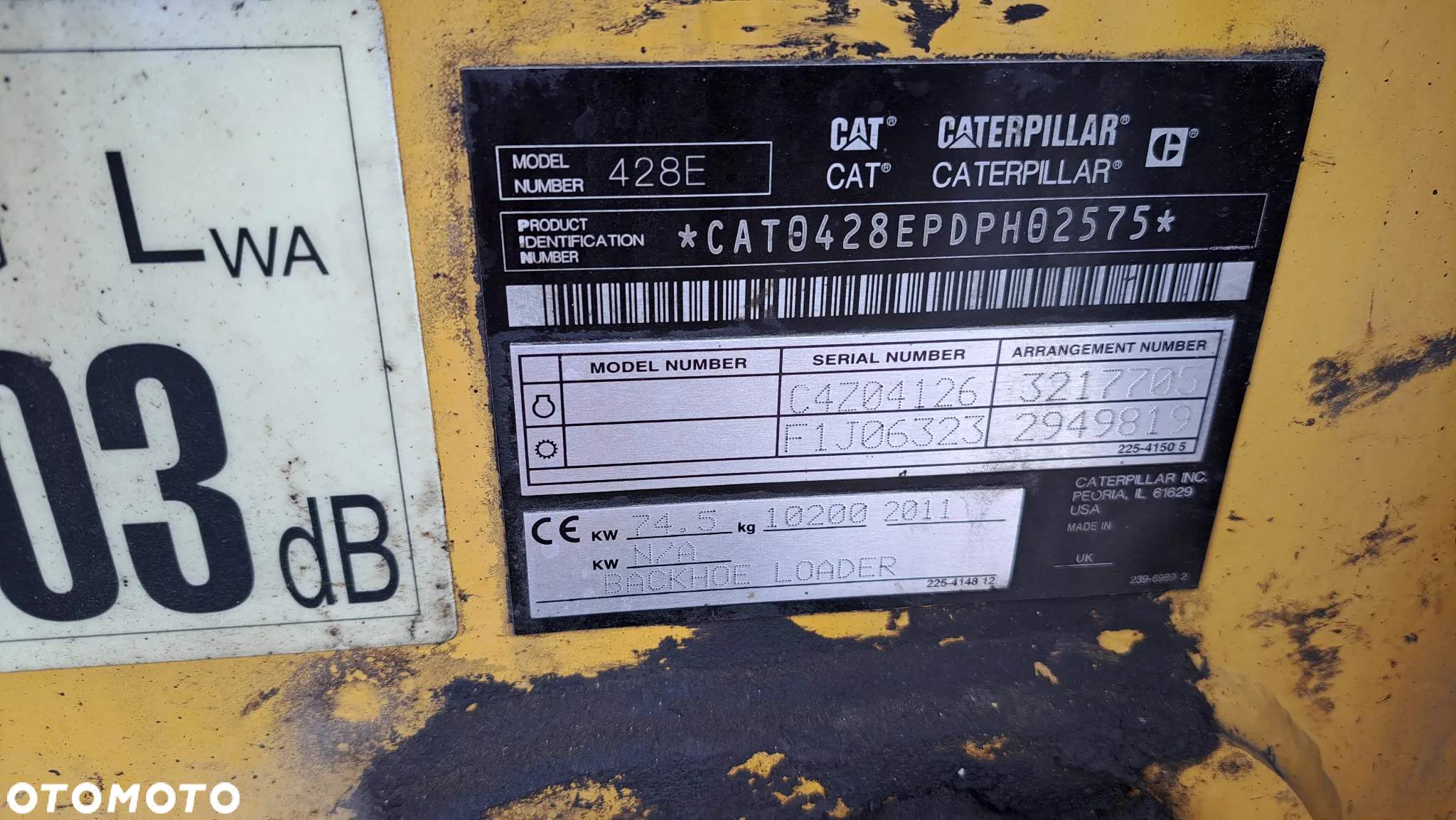 Caterpillar 428E2 - 2