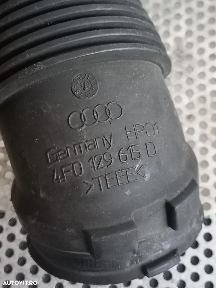Tubulatura Furtun Admisie Aer Audi A6 4F C6 A4 B7 2.7 Tdi Motor BPP BSG Cod 4FD - Dezmembrari Arad - 7