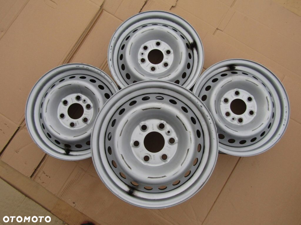 4x Felgi Stalowe 16 Iveco Daily 6,5j 6x125 ET68 oryginał - 12